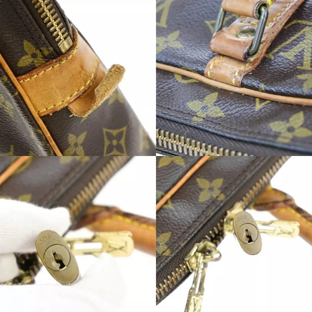 LOUIS VUITTON Porte Documents Voyage Briefcase Hand Bag Monogram